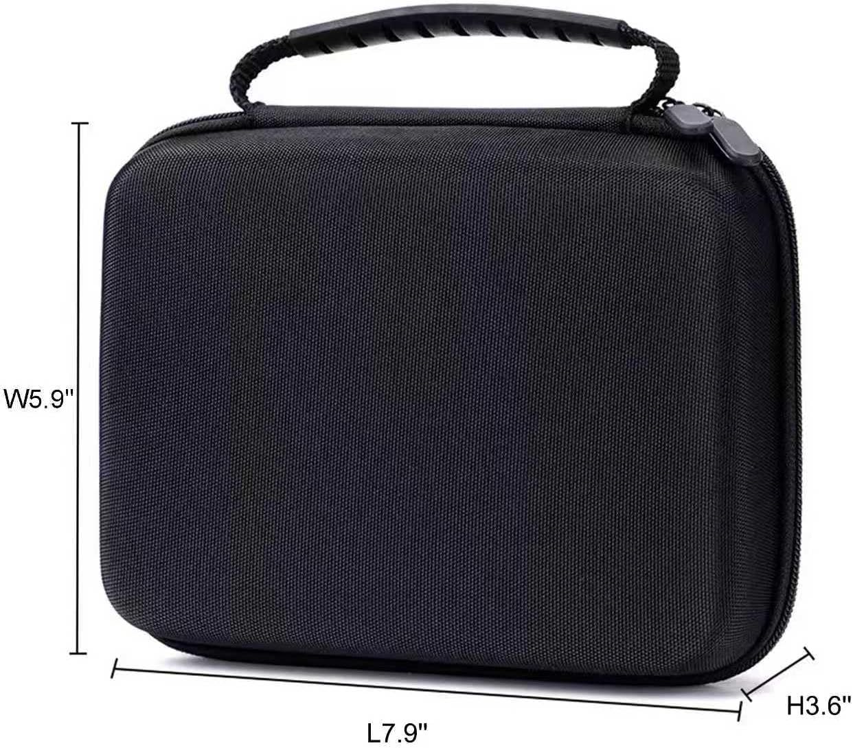 Tesla NACS to CCS1 Adapter Storage Case - EVA Nylon Protective Bag with Handle, Compatible with Tesla Superchargers(Adapter NOT Included) L7.5 W4.72 H3.54