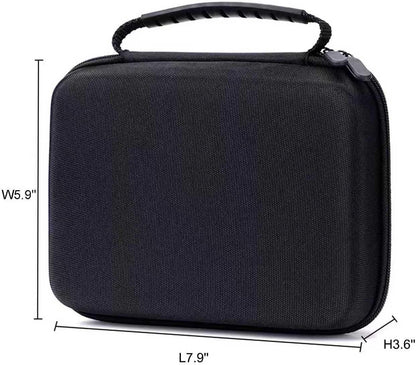 Tesla NACS to CCS1 Adapter Storage Case - EVA Nylon Protective Bag with Handle, Compatible with Tesla Superchargers(Adapter NOT Included) L7.5 W4.72 H3.54