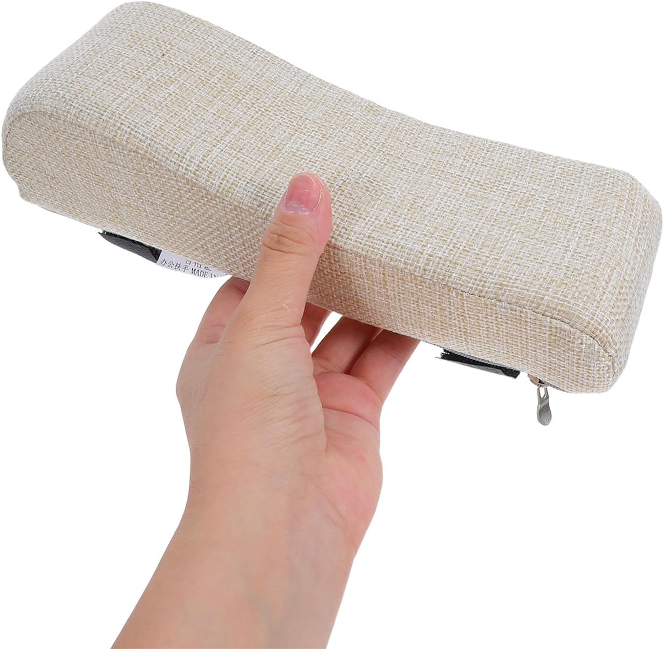 SEWACC 2pcs Office Chair Armrest Pads Adjustable Ergonomic Armrest Cushion for Gaming Desk Chairs - Washable Elbow Pillow with Non-Slip Strap for Home Office