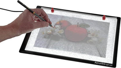 Acurit Artist LED Light Up Tracing Pad, for Tattoo Drawing, Streaming, Sketching, Animation, Stenciling