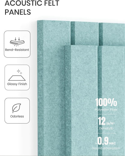 Fluxynara Large Felt Bulletin Board 48" x 36" Cork Board Alternative-12 Pack with 70 Safe Removable Adhesive Tabs, Cork Boards for Walls Cork Board for Home Office Classroom Pin Board (Oatmeal)