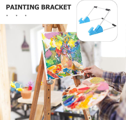 Holibanna Tracing Board Bracket Stand: Adjustable Light Board Stand for Tracing - LED Copy Pad Light Box Holder for Desktop Art Studio Painting and Sketching Pink