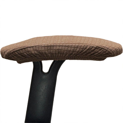 Melaluxe Stretch Office Chair Armrest Covers, Arm Rest Slipcovers (Black)
