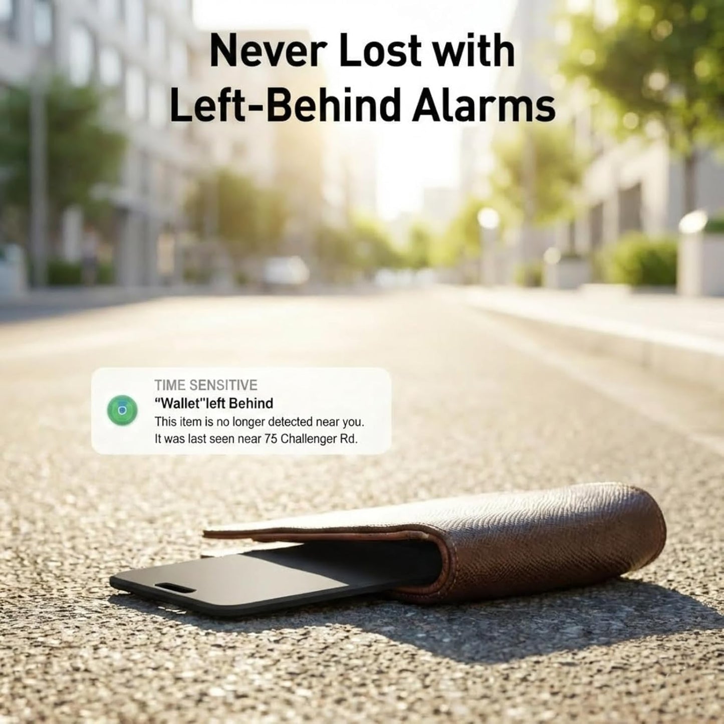 2 Pack Air Smart Tracker Card Work with Apple Find My (iOS Only) [MFi Certified] Ultra Slim Bluetooth Wallet Tracking Card Wireless Charging Waterproof Item Locator for Keys Bag Passport Purse Luggage