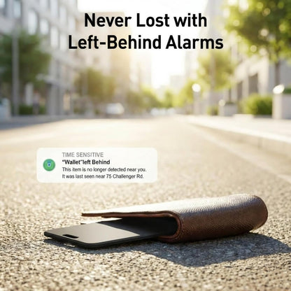 2 Pack Air Smart Tracker Card Work with Apple Find My (iOS Only) [MFi Certified] Ultra Slim Bluetooth Wallet Tracking Card Wireless Charging Waterproof Item Locator for Keys Bag Passport Purse Luggage