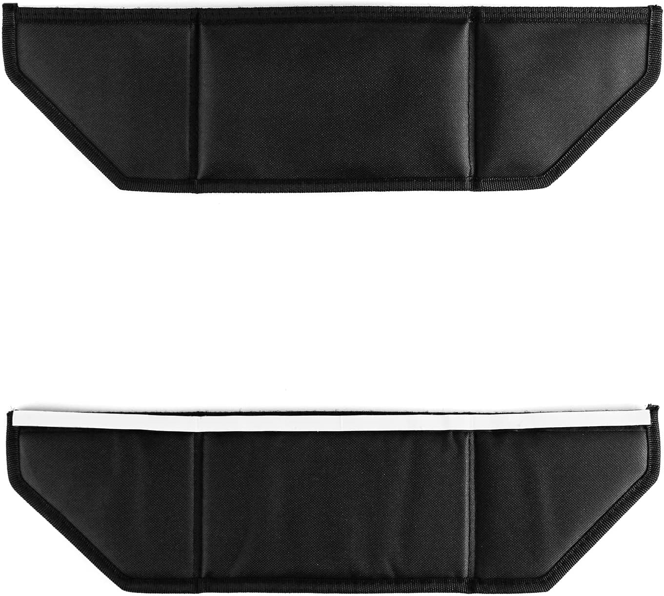 QWORK LCD Video Monitor Hood Sunshade, 7" All-Sides Coverage Sun Shade