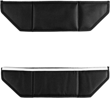 QWORK LCD Video Monitor Hood Sunshade, 7" All-Sides Coverage Sun Shade