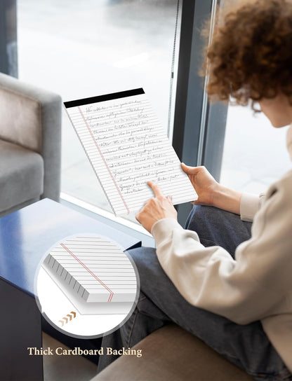 Zaviko Graph Paper Pad 8.5 x 11, 2 Pack, 4x4 Graph Ruled, Grid Paper Pad 8-1/2" x 11", Blueprint Quadrille Pad, Easy Tears Off, Grid Pad Notebook 8.5 x 11, White 70 GSM Graft Paper, 30 Sheets/Pad