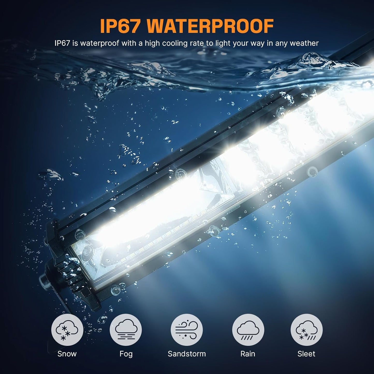 LED Light Bar Kit, 32Inch 585W Ultra Slim Double Row Light Bars, 4PCS 72W Led Cube Pods with Wiring Harness, Off Road Driving Fog Work Lights for Trucks SUV ATV UTV Tractor Pickup Boat