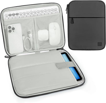 Dadanism 9-11 Inch Tablet Sleeve Padded Carrying Case for iPad (A16) 11th Gen 11", iPad 10th Gen 10.9", iPad Air M4/Pro M5 11", iPad Air 5/4, iPad 9/8/7th Gen, Galaxy Tab A11+ Plus 11", Blue