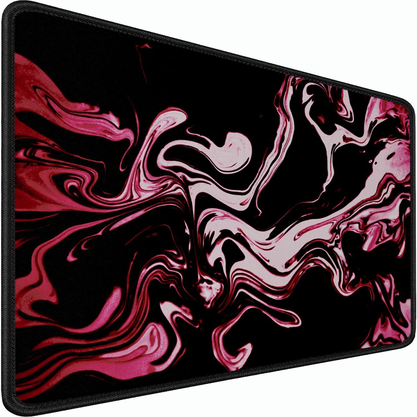 Large Gaming Mouse Pad, 31.5x15.7 inch Large Extended Computer Keyboard Mouse Mat, Water Resist Non-Slip Mousepad Rubber Base Long XXL Desk Mouse Pad for Work & Gaming, Office & Home, Black