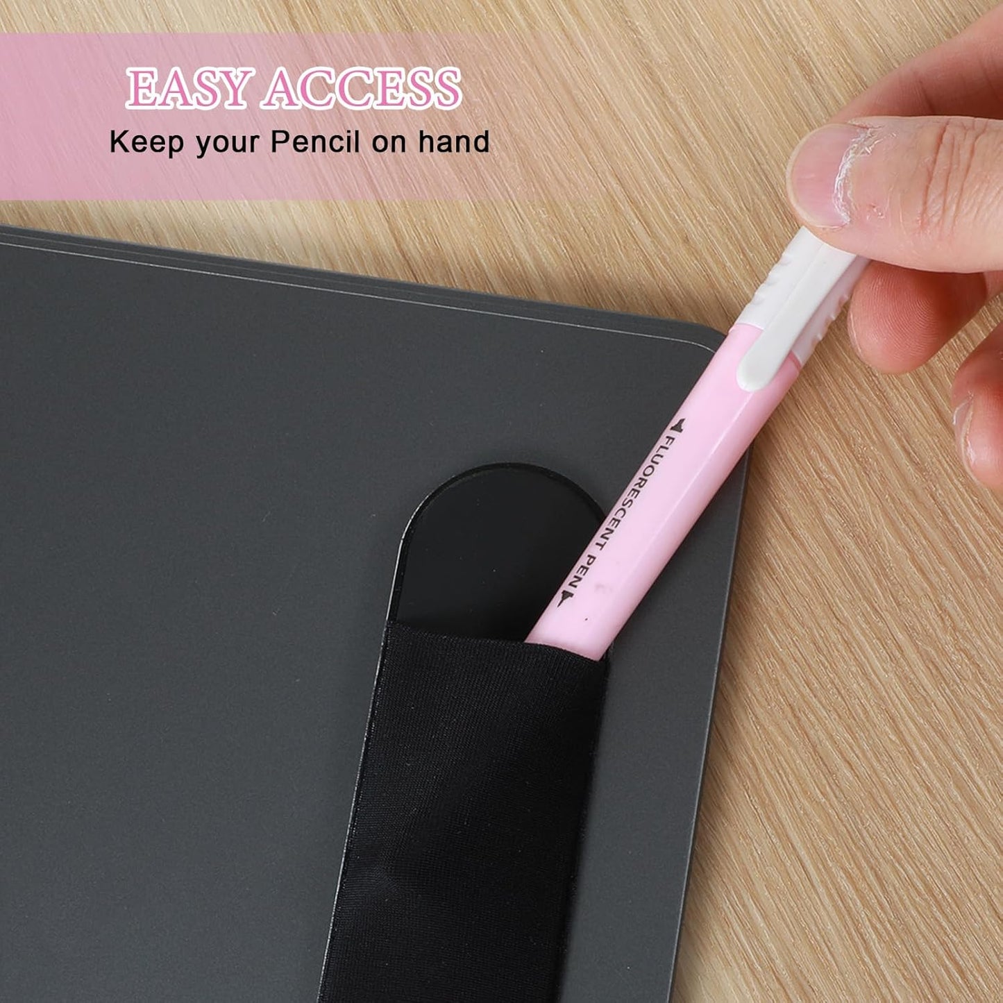 4 pcs Stylus Holder for Tablet,Stylus Holder for Phone,Elastic Tablet Pens Holders for Tablets,Scratch, Dust and shock protection,Compatible with Pencil Pro,1st/2nd Gen,USB-C(4 Color)