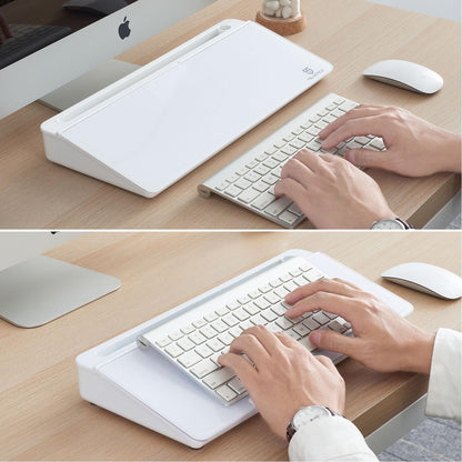 Small Glass Desktop Whiteboard Dry-Erase-Board for Office, Home, School Supplies ×2