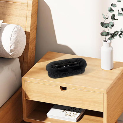 Glasses Holder,Anti-scratch Plush Lined Eyeglass Holder Stand for Nightstand Desk Storage Organizer