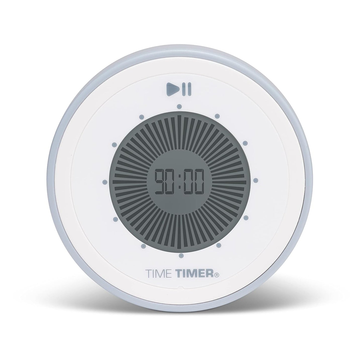 Time Timer Twist 90-Minute Digital Countdown Clock — for Kids Classroom Learning, Homeschool Study Tool, Teachers Desk Clock, Exercise and Kitchen Timer (Lake Day Blue)