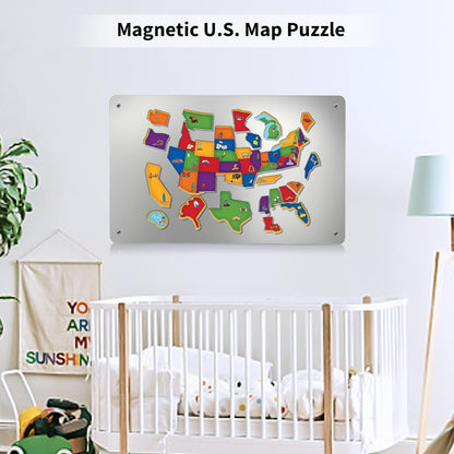 17.7" x 11.8" 2 Pack Metal Magnetic Board - Magnet Bulletin Board to Display Magnetic Letters Numbers Animal, Poetry, Spice Jars, Notes, Photos, Suitable for Wall, Refrigerator, Cubicle, Cabinet