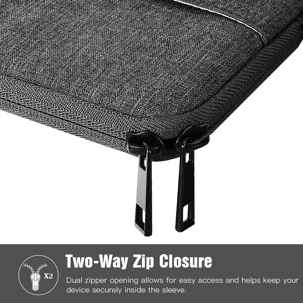 TiMOVO 9-11" Tablet Sleeve Bag for iPad 11-inch A16 2025, iPad 10.9"/10.2"| Air 11 Inch/5th/4th Gen. 10.9", Galaxy Tab A9+/A11Plus 11", Protective Bag Fit Smart Keyboard, Dusty Blue
