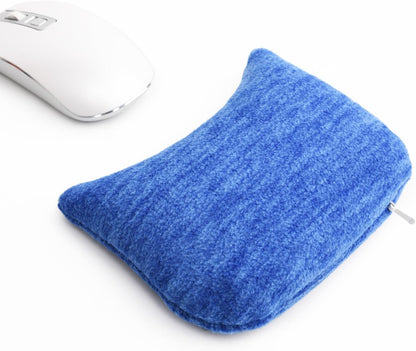 Large Mouse Wrist Rest Bean Bag, Ergonomic Mouse Support Pad Filled Ergo Beads for Computer, Laptop, PC Gaming (Dark Gray)