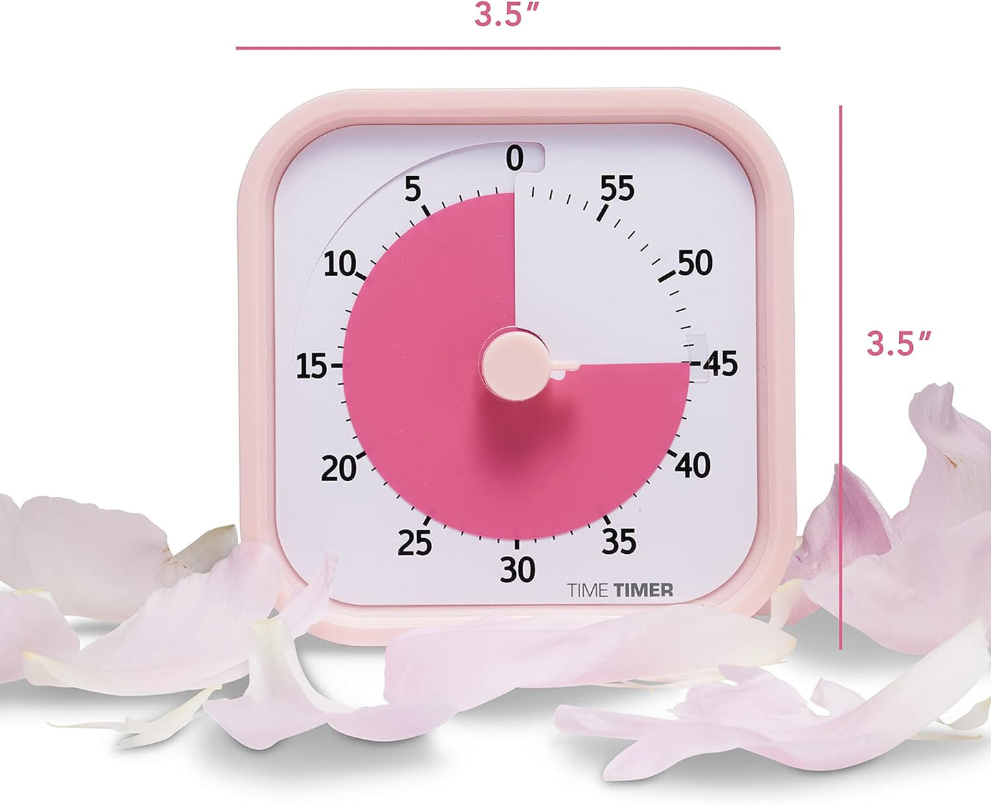 Time Timer MOD 60-Minute Visual Timer, Home Edition, Silent Operation, Study Tool for Homeschool and Office Use (Lake Day Blue)