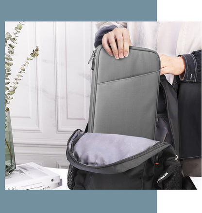 TiMOVO 9-11" Tablet Sleeve Bag for iPad 11-inch A16 2025, iPad 10.9"/10.2"| Air 11 Inch/5th/4th Gen. 10.9", Galaxy Tab A9+/A11Plus 11", Protective Bag with Pocket, Black