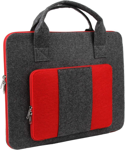 Felt Case Painting Carrying Laptop Case Shockproof Storage Led Light Pad Bag 14.5 x 10.75 Inch Painting Board Leaf Look Weeding Light Box Tools Accessories (For Small Size Light Pad)