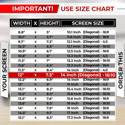 SightPro 24 Inch 16:9 Computer Privacy Screen Filter for Monitor - Privacy Shield and Anti-Glare Protector
