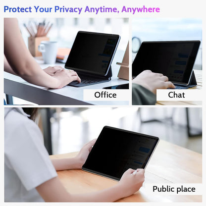 Peslv Magnetic Privacy Screen for Surface Laptop 6/5/4/3/2/1 13.5 Inch, Removable Anti Blue Light Glare Filter, Black Security Private Apy Block Protector