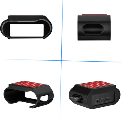 Under Desk Headphone Hanger Stand for Steelseries Arctis Nova Pro Wireless Headsets with Dock for the Wireless Base Station by Brainwavz (HPS02)
