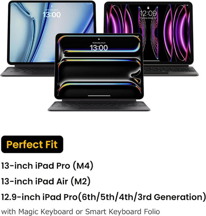 tomtoc 11 Inch Tablet Case Sleeve for 2026 iPad Air M4&M3, 2025 iPad Pro M5/M4, iPad (A16), Galaxy Tab S11/A11+, Fits Magic Keyboard and Smart Keyboard Folio