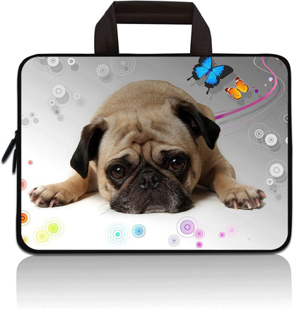 Universal 7~9 inch Kids Tablet Portable Neoprene Zipper Carrying Sleeve Case Bag Fits 7" 8" 8.5" 8.9" 9" iPad Mini 5 4 3 2 1, Galaxy Tab A 8.0 (Rocket)
