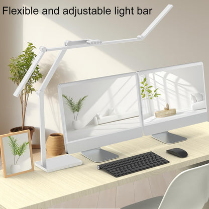 Omorepa 36W 3000LM Ultra Bright Architect Desk Lamp with Base, 47.4Inches Wide Tall Overhead Desk Light for Home Office, Dimmable Table Light with Remote for Desktop Working,Drafting,Reading