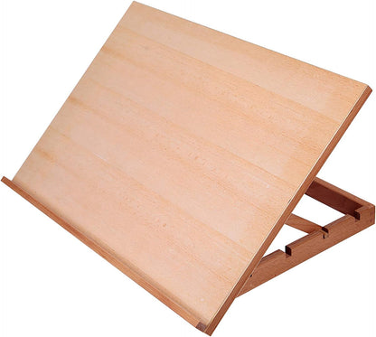 Falling in Art 5-Position Wood Drafting Table Easel Drawing and Sketching Board, 16 1/2 Inches by 12 1/8 Inches