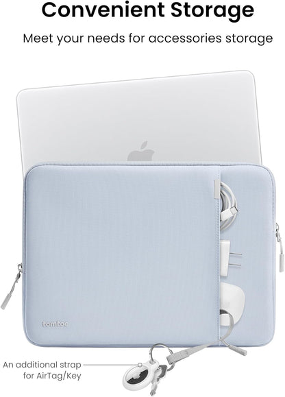tomtoc 360° Protective Tablet Sleeve for 2026 iPad Air 11-inch (M4/M3/M2), iPad Pro 11-inch (M5/M4/4th/3rd/2nd/1st Gen) with Magic Keyboard/Smart Keyboard Folio, 11" iPad Water-Resistant Tablet Case