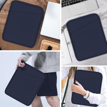 MoKo 9-11 Inch Tablet Sleeve Case, Fits New 11inch iPad Air M4/Pro M5, iPad A16 11", i-Pad 10/9/8/7th/Air 5/4th 10.9"/10.2", Tab S9/S8 11", Protective Bag Carrying Case with Pocket, Dark Gray