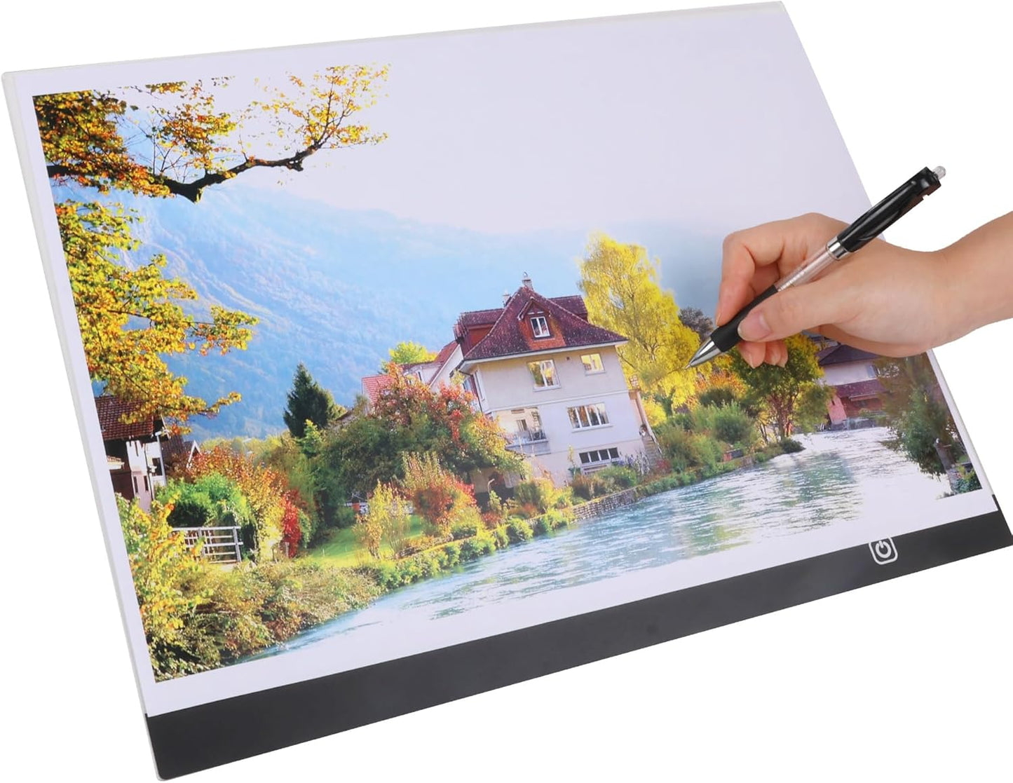 Mini A5 LED Light Box for Drawing and Tracing,A5 Diamond Art Painting Light Board,LED Copy Board Tracing Box,Light Pad