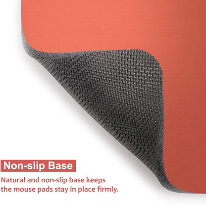 Audimi Small Mouse Pad 6 x 8 Inch, Mini Mouse Pad Thick for Laptop Wireless Mouse Home Office Travel, Portable & Washable (Black)