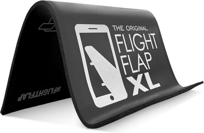 Flight Flap Airplane Phone Holder, Flexible Cell Phone Holder, Folding Cellphone Stand for Desk, Bed, Office, Treadmill - Airplane Gadgets for Long Travel Accessories - Plane Essentials (Green)