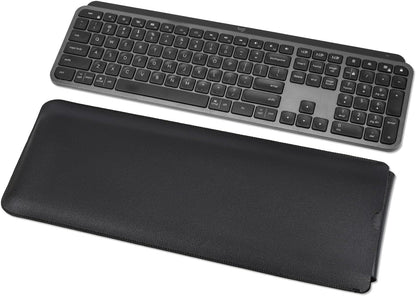 PU Leather Keyboard Sleeve Case for Logitech MX Keys Advanced/Mechanical Illuminated Performance Keyboard, Logitech MX Keys S Travel Bag-Black
