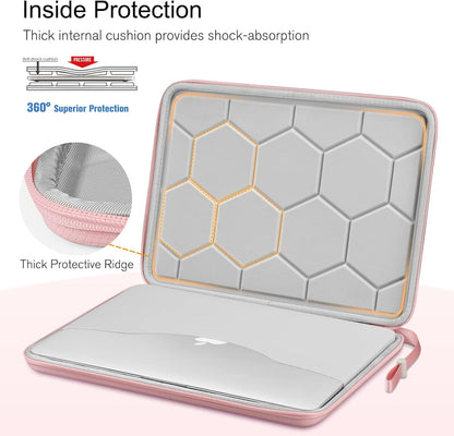FINPAC Hard Laptop Sleeve Case for MacBook Neo A18 Pro,13 inch MacBook Air 2026 M5/M4/M3/M2/M1,14 inch MacBook Pro 2026 M5/M4/M3/M2 Pro/Max,Waterproof Case for Dell,Surface Laptop,HP,Acer,Black | Hard