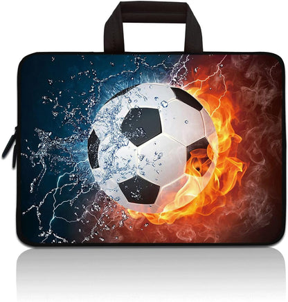 Universal 7~9 inch Kids Tablet Portable Neoprene Zipper Carrying Sleeve Case Bag Fits 7" 8" 8.5" 8.9" 9" iPad Mini 5 4 3 2 1, Galaxy Tab A 8.0 (Rocket)
