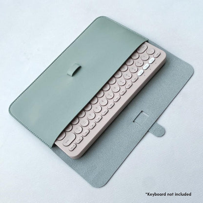 Keyboard Cover Sleeve Carrying Case PU Leathers for Wireless Keyboard Protective Bag Shockproof Case Replacement