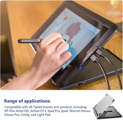XP-PEN AC18 Multifunctional Metal Drawing Pen Tablet Stand for Pen Display Drawing Graphic Monitor Prevented Skidding Stander Holder