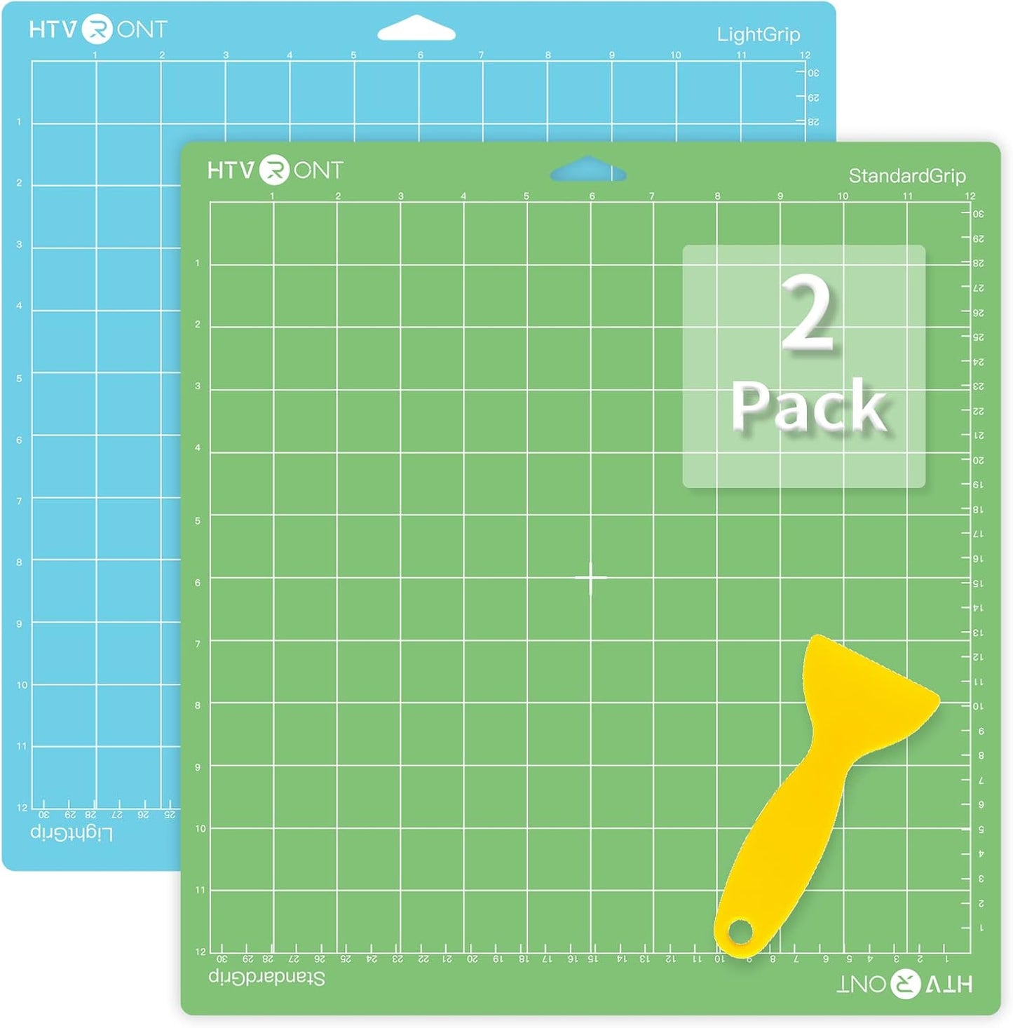 HTVRONT 5 Packs Self Healing Cutting Mat- 12" x 18” Double-Sided Cutting Mats for Crafts, A3 High-Density Sewing Mat with Grid for Fabric Quilting Modeling Hobby Scrapbooking Project
