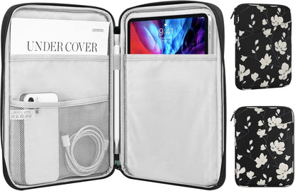 MoKo 9-11 Inch Tablet Sleeve Case, Fits New 11inch iPad Air M4/Pro M5, iPad A16 11", i-Pad 10/9/8/7th/Air 5/4th 10.9"/10.2", Tab S9/S8 11", Protective Bag Carrying Case with Pocket, Dark Gray