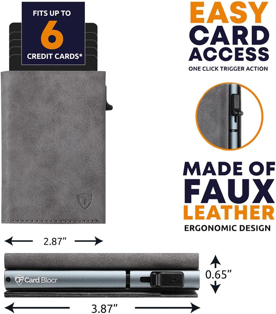 Conceal Plus Wallet Finder Slim Tracker, 5-Year Battery Life - Never Needs Charging, Track Wallet, Backpack, Luggage and More, Works with Apple Find My iOS Only (Android Not Supported)