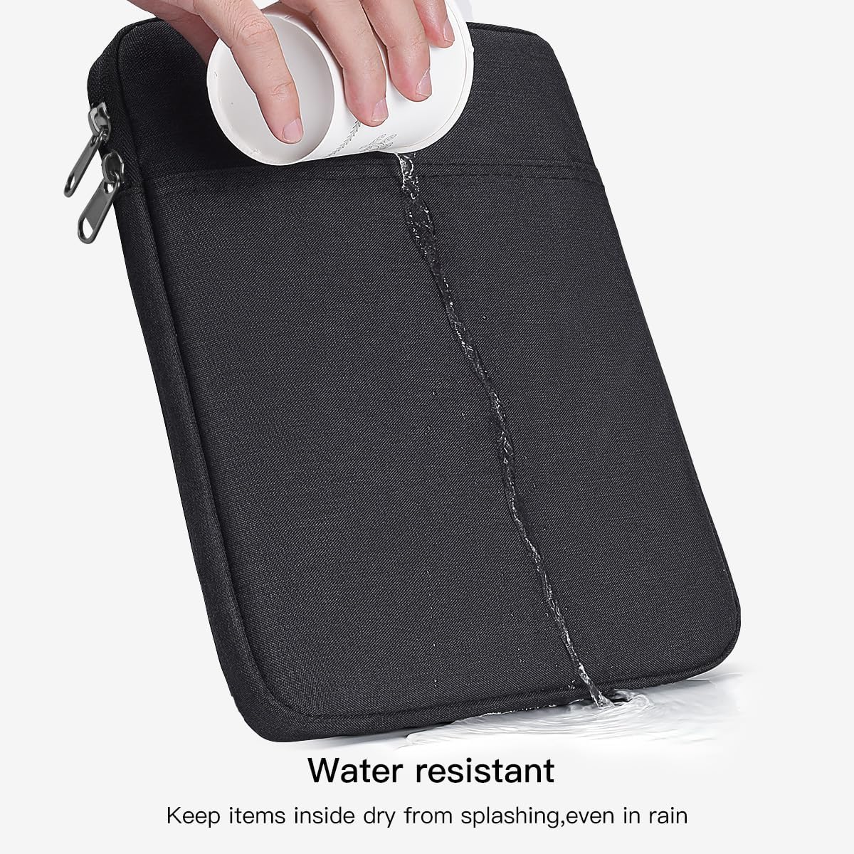 9-11 inch Tablet Sleeve Case for Fire Max 11 Tablet/Kindle Fire HD 10 Plus 10.1", iPad Pro M5 M4 /A16 11-in, iPad Air M2 M3 M4, 10.2 10.5 10.9 iPad Air, Galaxy Tab A9+ Plus, Fit Magic Keyboard -Purple