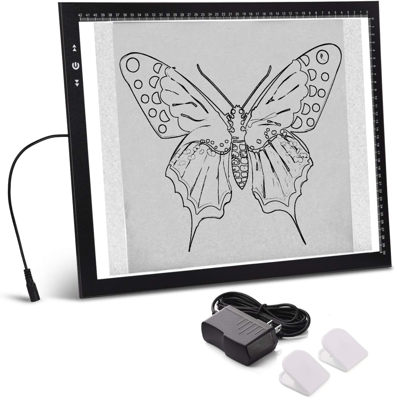 HSK B4/A3s LED Artist tracing Light Box Copy Table, Adjustable High Brightness Light Pad for Tatto Drawing, Sketching, Animation,Diamond Painting Accessories