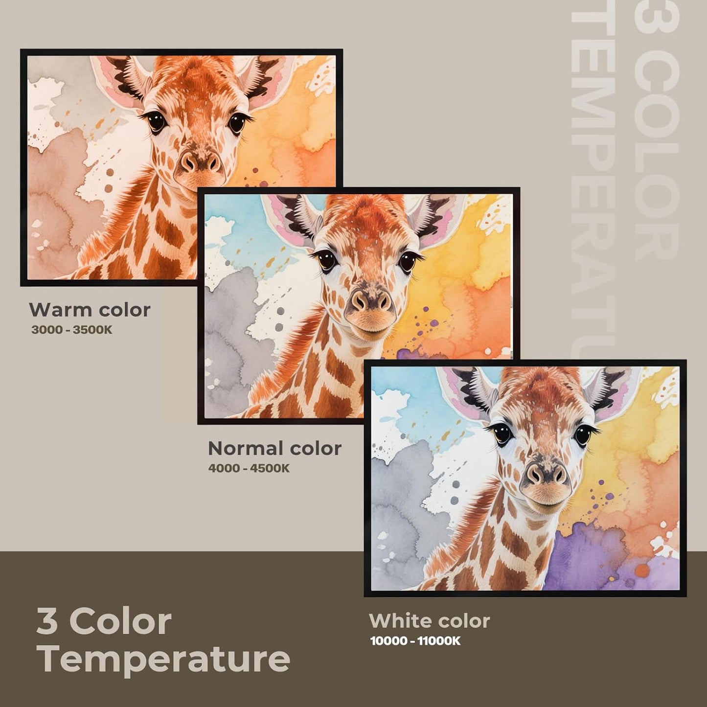 A2 Light Pad - 26"x19", 10000+ LUX Super Bright 10 Levels/Stepless Dimming 3 Colors Art Light Board Extra Large with UL Adapter for Diamond Painting, Tracing, Drawing, Sketching - Aluminum Frame