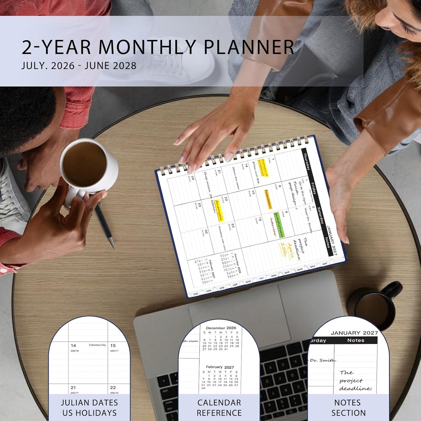 Ymumuda Weekly To Do List Notepad - Daily To Do List Undated 52 - Week Sheets, 8.5x11" Weekly Goal Notebook, Habit Tracker Journal, Excellent for Student School Work Personal Productivity Organizer