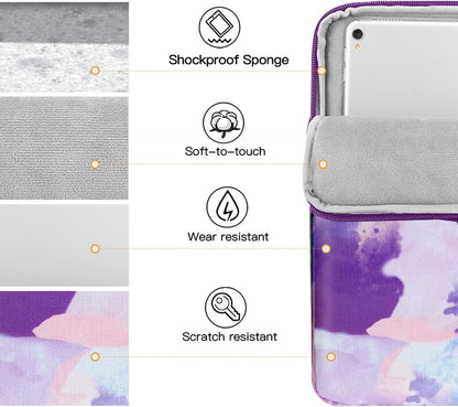 TiMOVO 9-11" Tablet Sleeve Bag for iPad 11-inch A16 2025, iPad 10.9"/10.2"| Air 11 Inch/5th/4th Gen. 10.9", Galaxy Tab A9+/A11Plus 11", Protective Bag Fit Smart Keyboard, Dusty Blue